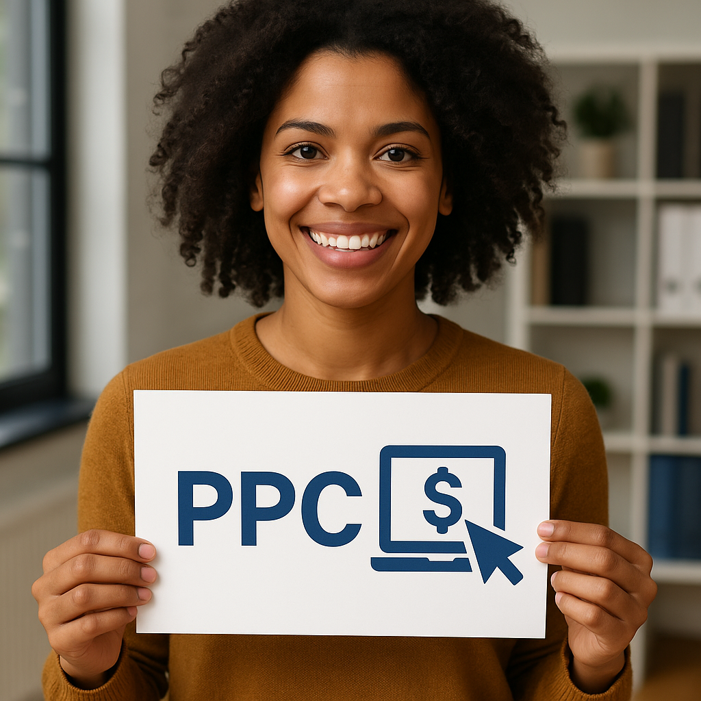 Portrait style PPC related image Use real people